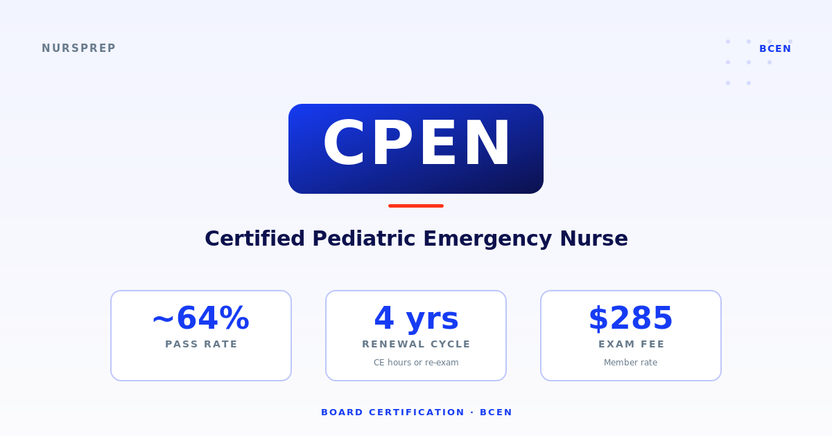 CPEN — Pediatric emergency RN assessing a child in a children's hospital ED